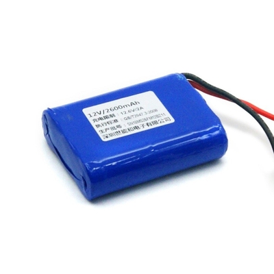 Lange wieder aufladbare 12v 2.6ah Li Ion Battery Pack For Digital Kameras des Lebenszyklus-