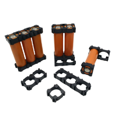 Des Batterie-Träger-Haltewinkel-ABS707 18650 Zelle 18.4mm 18650 Lithium-Batterie-des Halter-3 2 Zellhalter