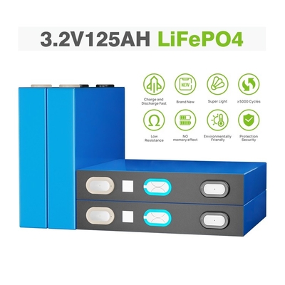 Wohn-prismatischer Speicher der LFP-Batterie-der Zellenlifepo4 Energie-125ah