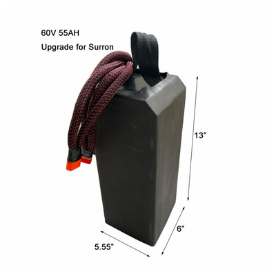 Verbesserung 60v 55ah 72v 32ah 40ah Li Ion Battery Pack NMC für Sur Ron Light Bee