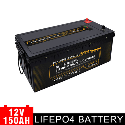 Langer wieder aufladbarer Satz des Leben-12v 150ah der Lithium-Batterie-LiFePO4 für RV-Solarenergie