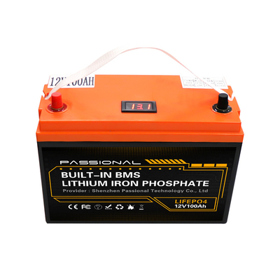 Lithium-Batterie-Satz 12V 100Ah LiFePO4 für Fahrrad des Energie-Speicher-elektrisches Gabelstapler-EV des Roller-E