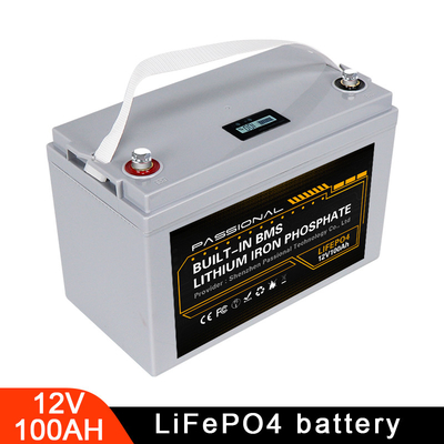 Lithium-Batterie-Satz 12V 100Ah LiFePO4 für Fahrrad des Energie-Speicher-elektrisches Gabelstapler-EV des Roller-E