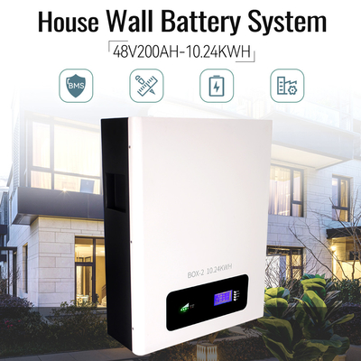 Lithium-Batterie-Satz-an der Wand befestigte Art 10kwh 48V 200Ah 51.2v LiFePO4